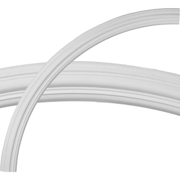 Ekena Millwork 58 5/8"OD x 53 5/8"ID x 2 1/2"W x 7/8"P Pompeii Ceiling Ring (1/4 of complete circle) CR59PO - main